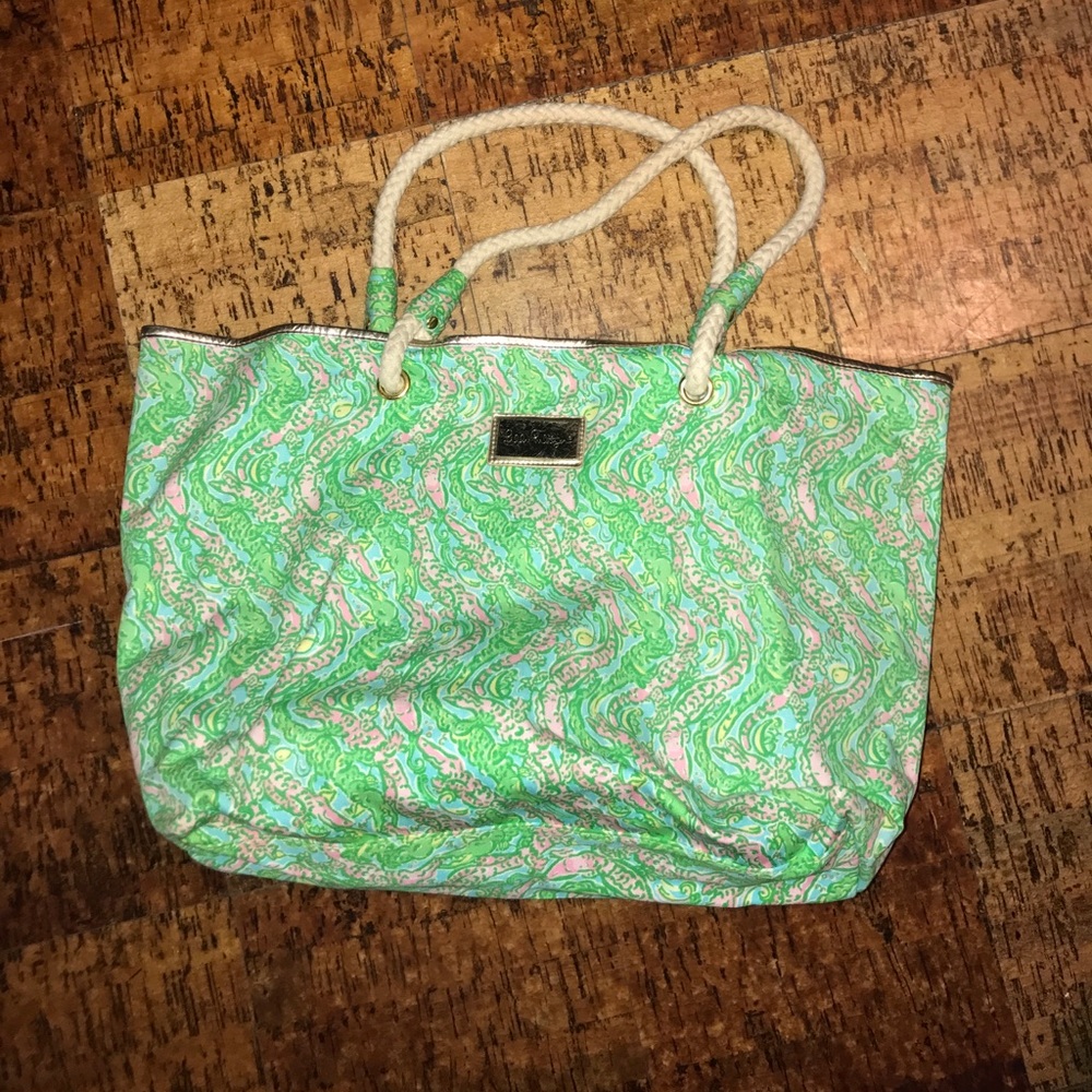 Lilly Pulitzer Beach bag!