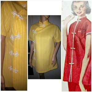 Authentic 1960 mandarin top