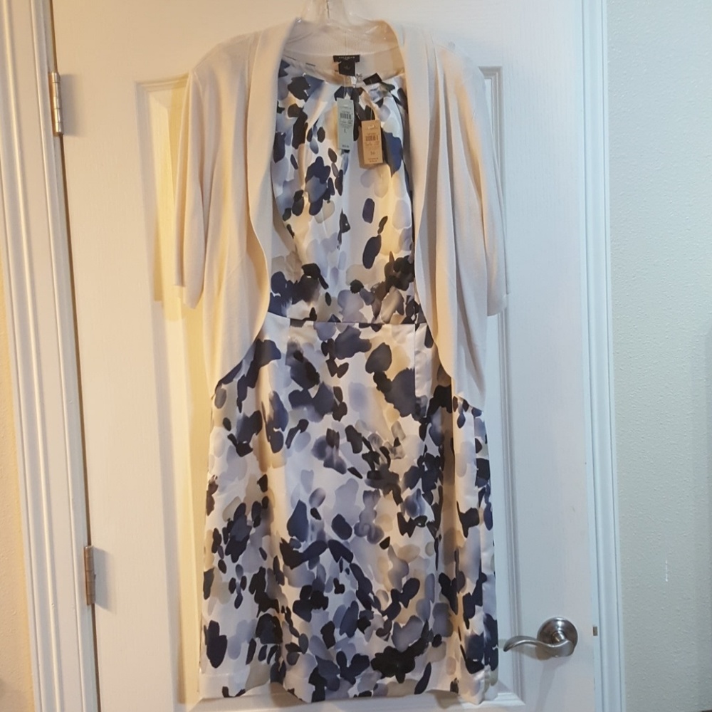 Dress and Cardigan