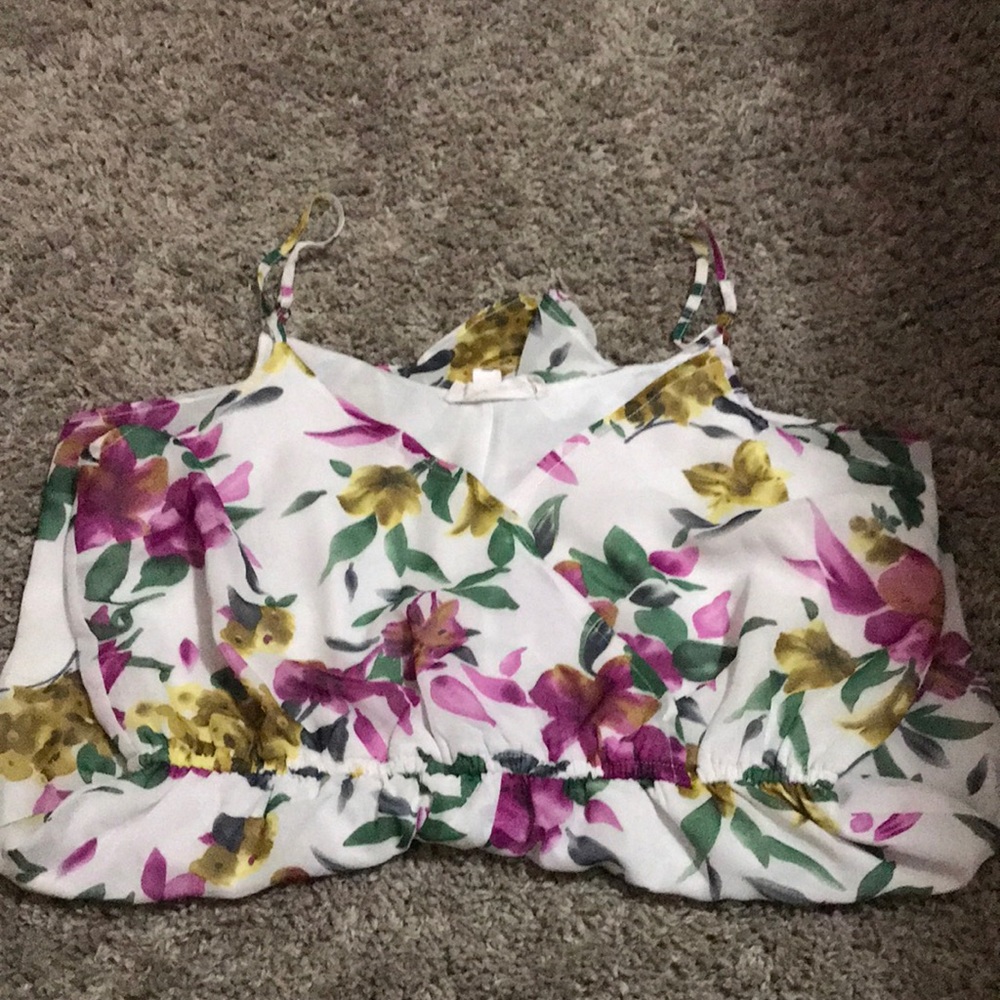 Floral romper - summer
