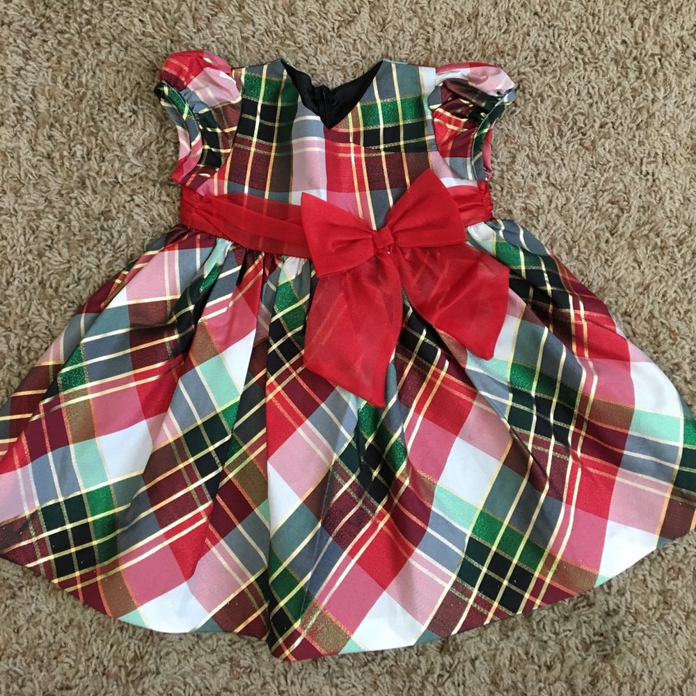 Plaid Holiday Dress