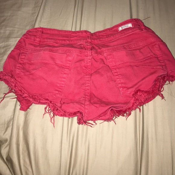 Red Brandy Melville shorts - Picture 2 of 3