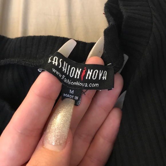 Black fashion nova dress - Picture 3 of 3