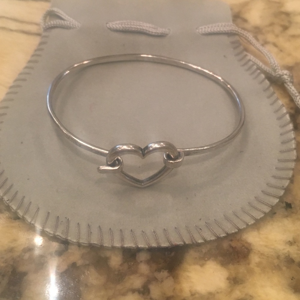 James Avery Heart Hook Bracelet