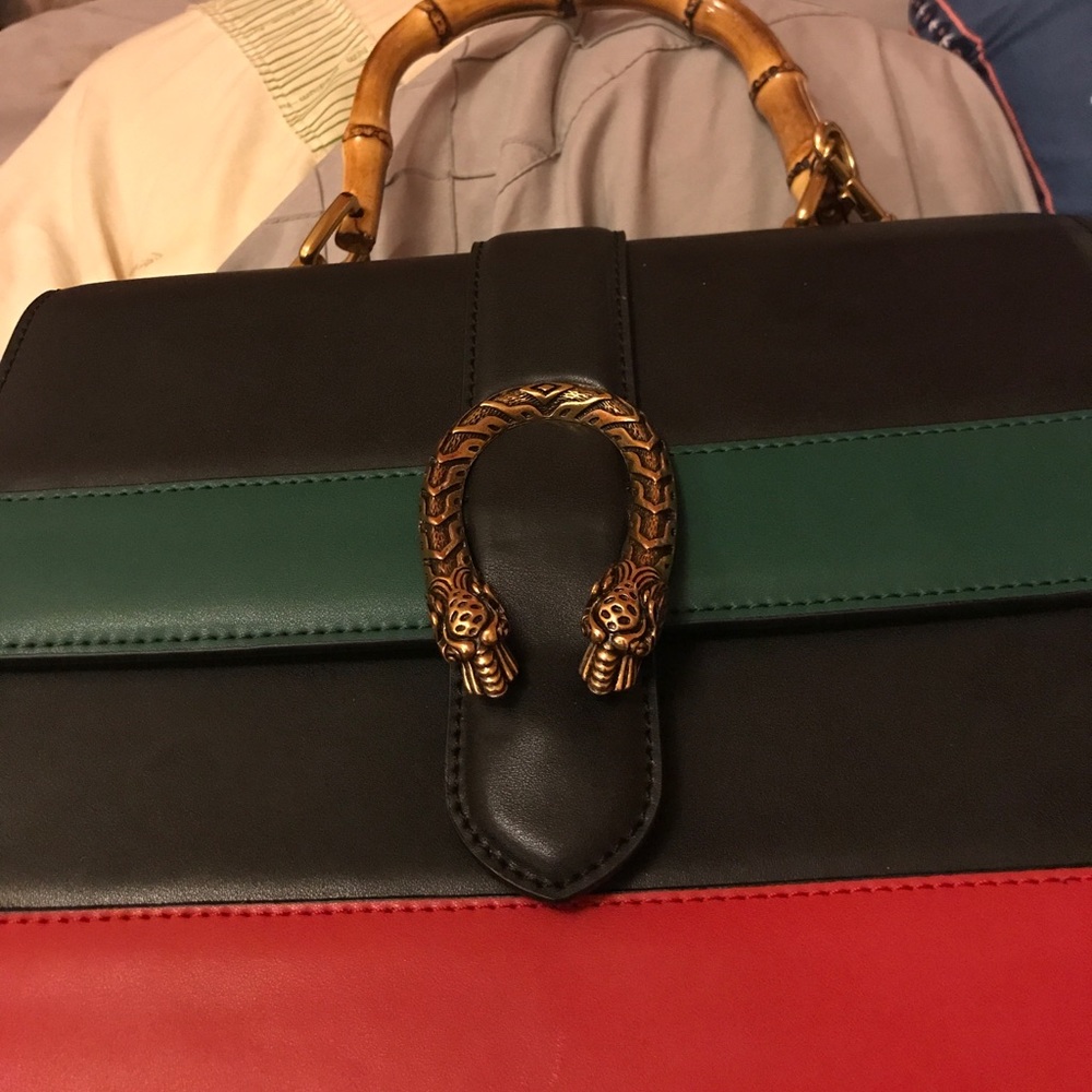 GUCCI TOP HANDEL LEATHER BAG ❤️
