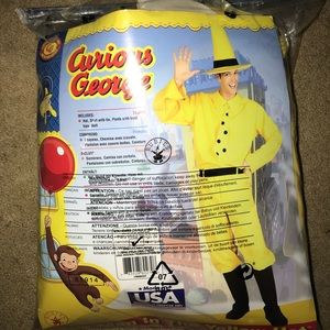 Man in the Yellow Hat Costume
