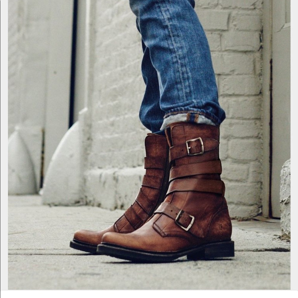 Frye Veronica Tanker Boots