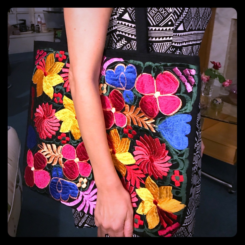 Mexican design tote bag from Chiapas 🇲🇽