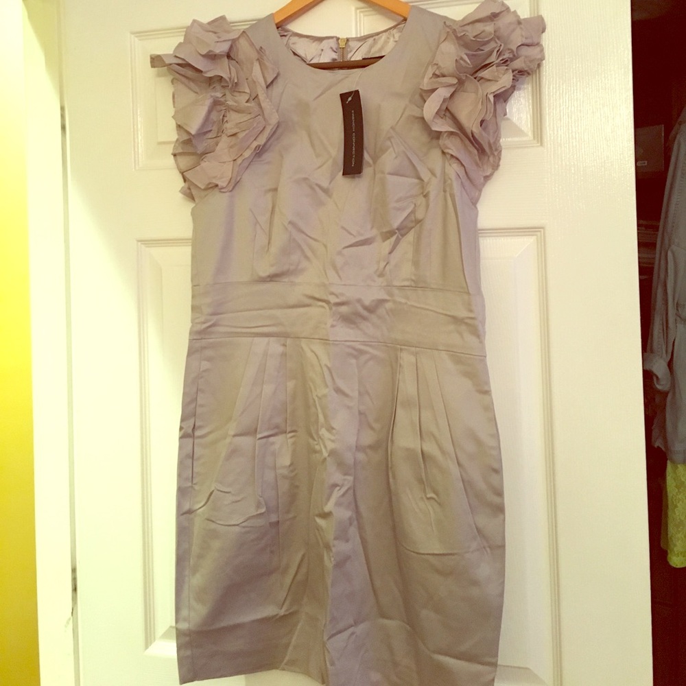 Size 12 French connection ruffle dress