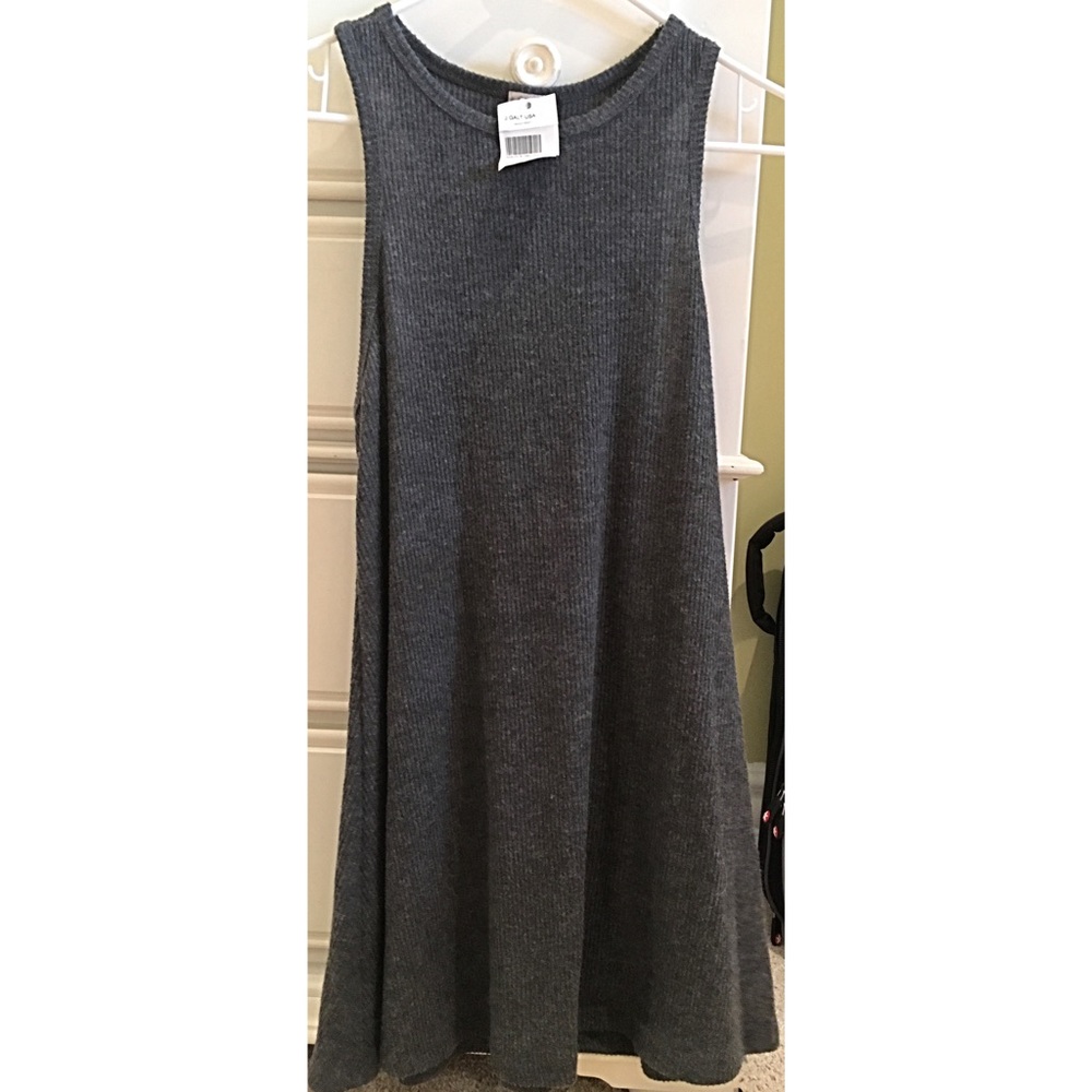 NWT Brandy Melville Sweater Tank Mini Dress