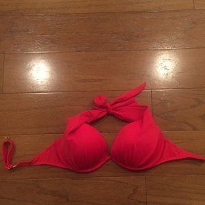 UNWORN red Venus swim top