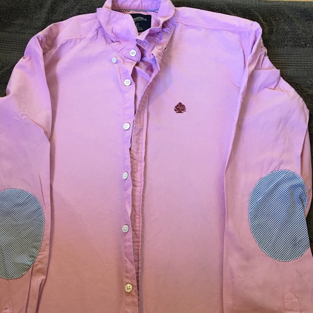 Springfield Pink Button Up