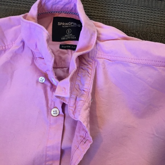 Springfield Pink Button Up - Picture 2 of 2