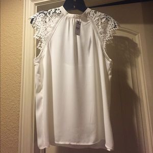 Express white top