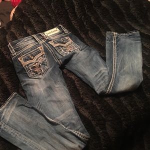 ROCK REVIVAL JEANS SIZE: 26 x 34