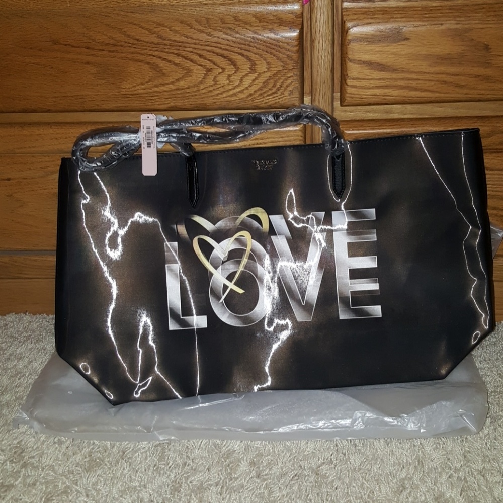 VS holographic love tote