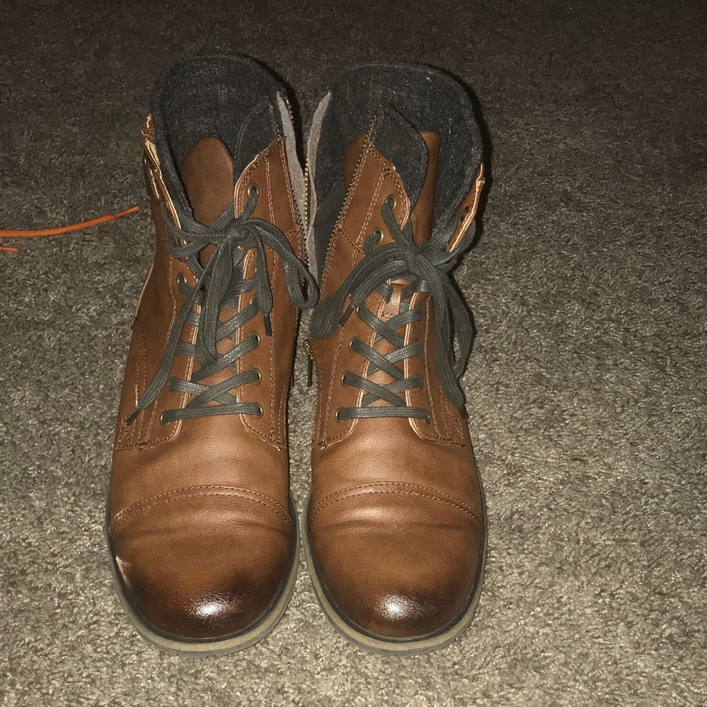 Brown boots