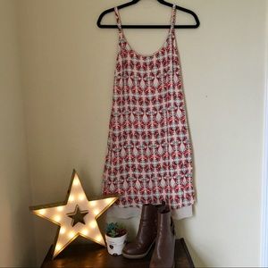 Cabi printed shift dress