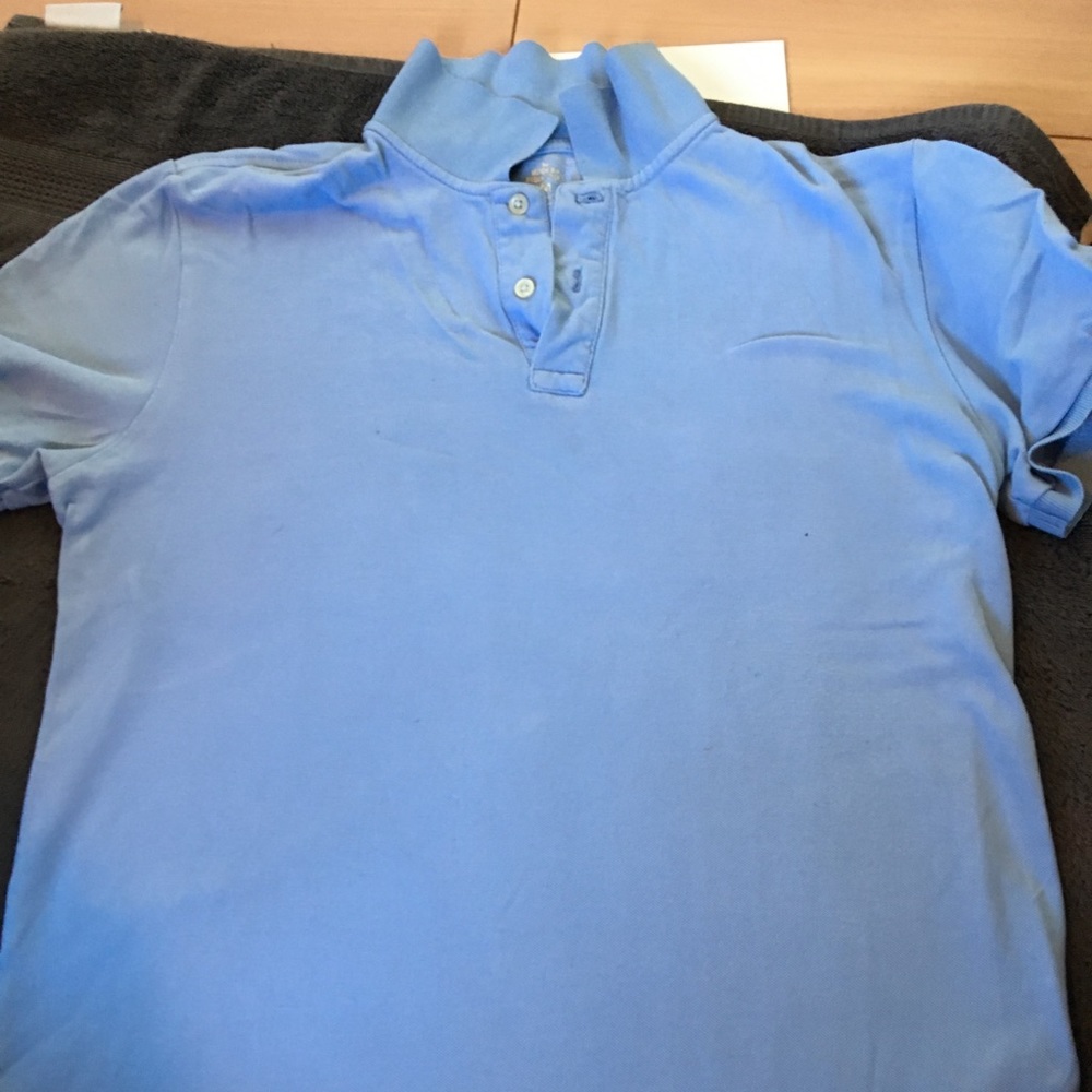 Modern Pique Polo Light blue shirt