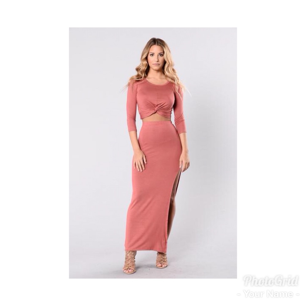 Brand new never worn fashion skirt and crop top