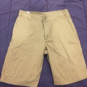 Levi's khaki shorts