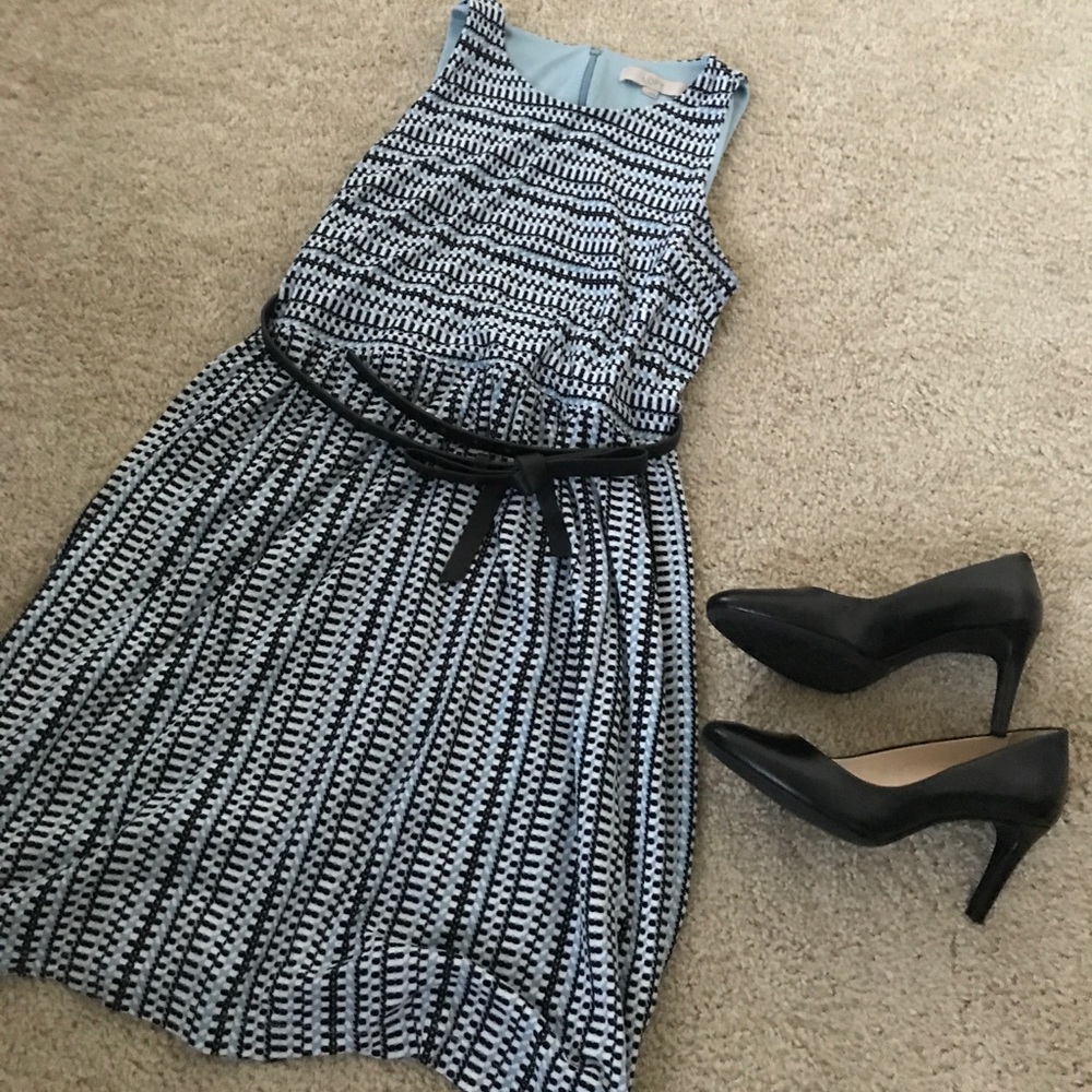 🎉PRICE DROP🎉 Comfy Patterned Dress from Loft!