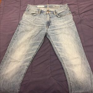 Gap 1969 straight fit washed out jeans