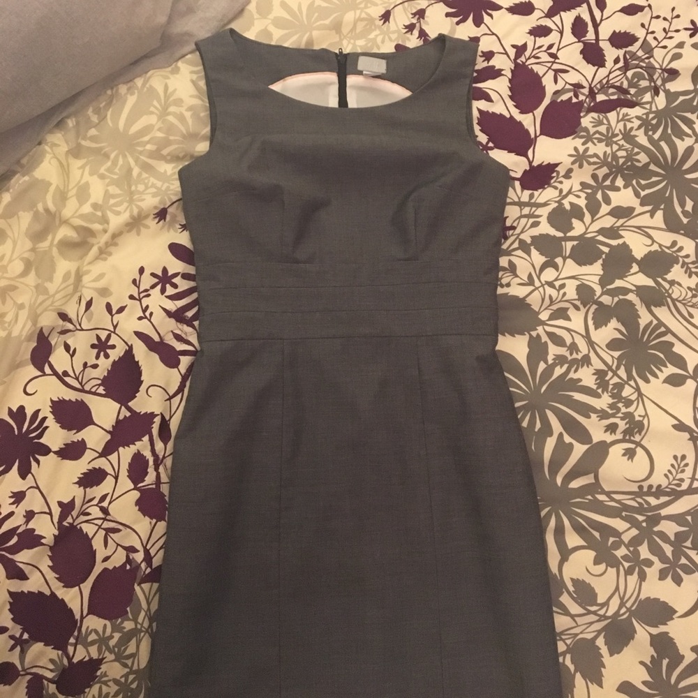 H&M gray shift dress