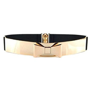 Gold Metal Bow Belt
