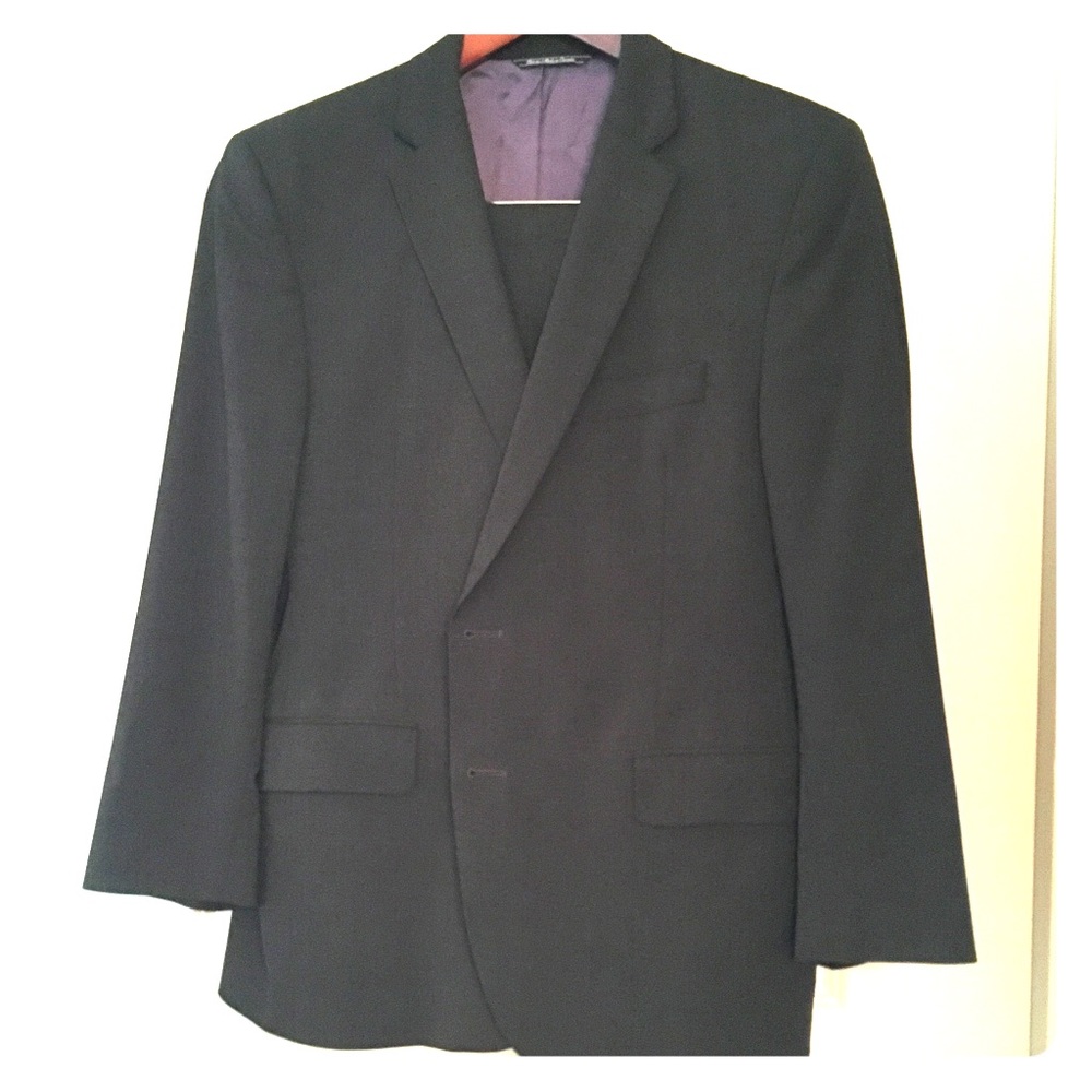 3SIXTY5 Italian Made Mens Suit Gray Size 42S