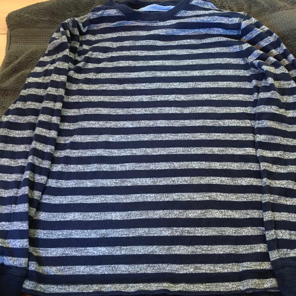 Blue stripes sweater