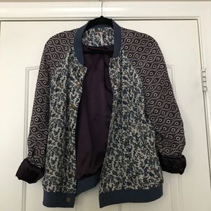 Free people floral bomber