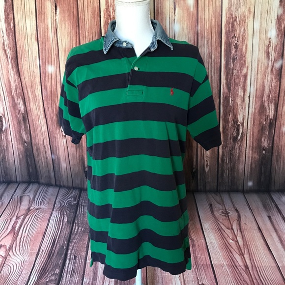 Polo Ralph Lauren Other - Vintage Ralph Lauren Striped Rugby Polo
