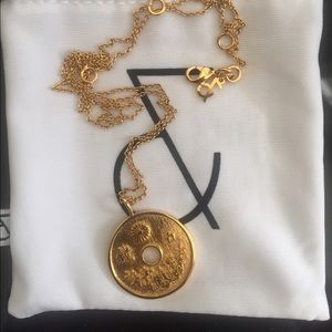 Maria Pascual Japanese Coin necklace