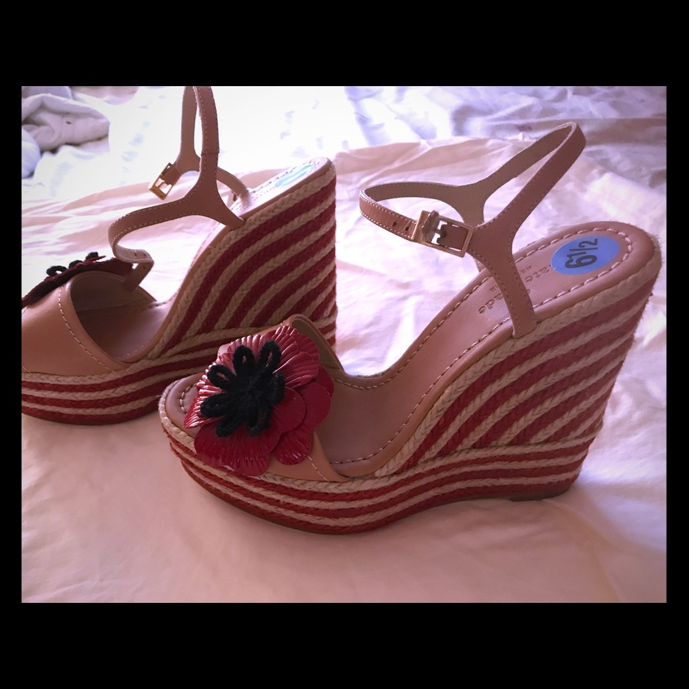 Kate spade wedge shoes
