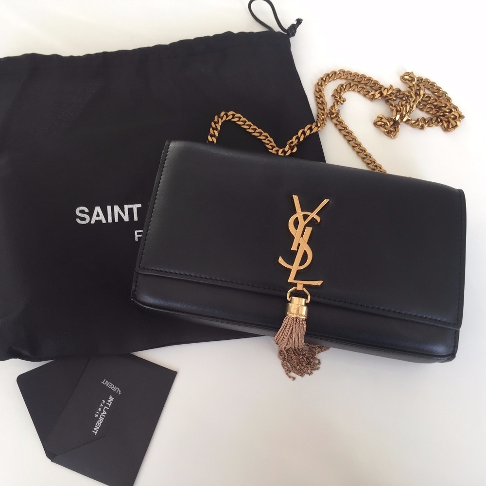 YSL Kate Monogram Medium Tassel Bag