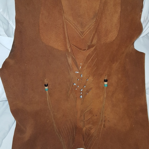 AUTHENTIC INDIAN VEST - Picture 2 of 6
