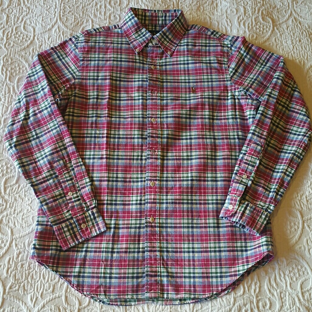 EUC Men's Ralph Lauren Oxford Button Down Shirt