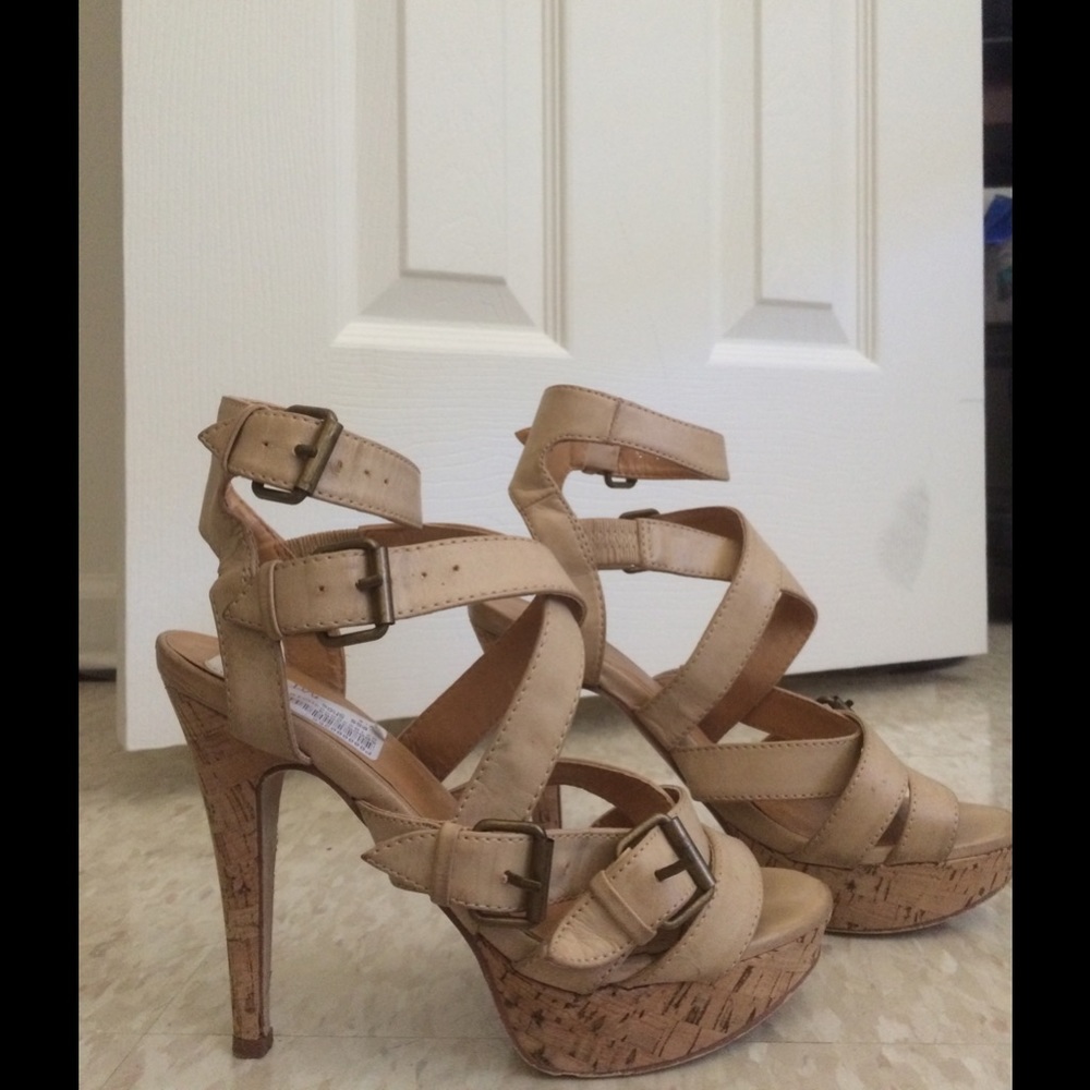 Nude Strappy Sandals