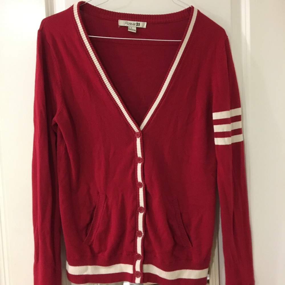 Forever 21 Collegiate Style Cardigan