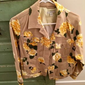 Floral Print Jacket