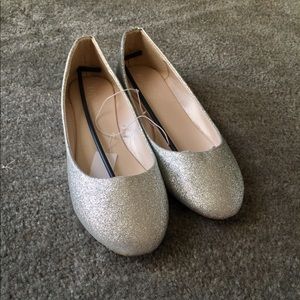 Glitter Ballet Flats