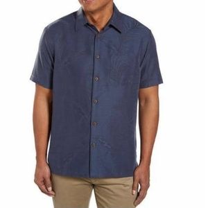 NWT Woody's Men's Retro Lounge Short Sleeve Button