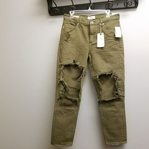 Lucky Brand Bridgette Distressed Skinny Jeans