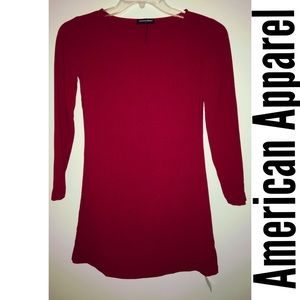 American Apparel Gia Mini Red Dress❤️