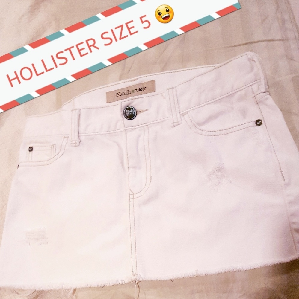 Beautiful Nwot White Hollister skirt