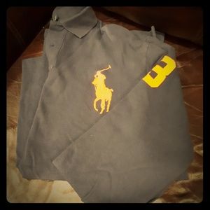 Long sleeved polo shirt