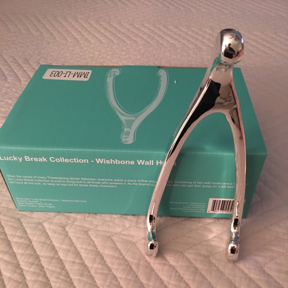 Lucky Break Collection- Wishbone Wall Hook