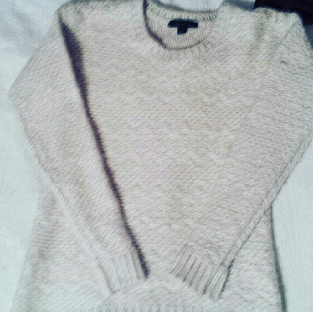 Ann Taylor Cream Sweater