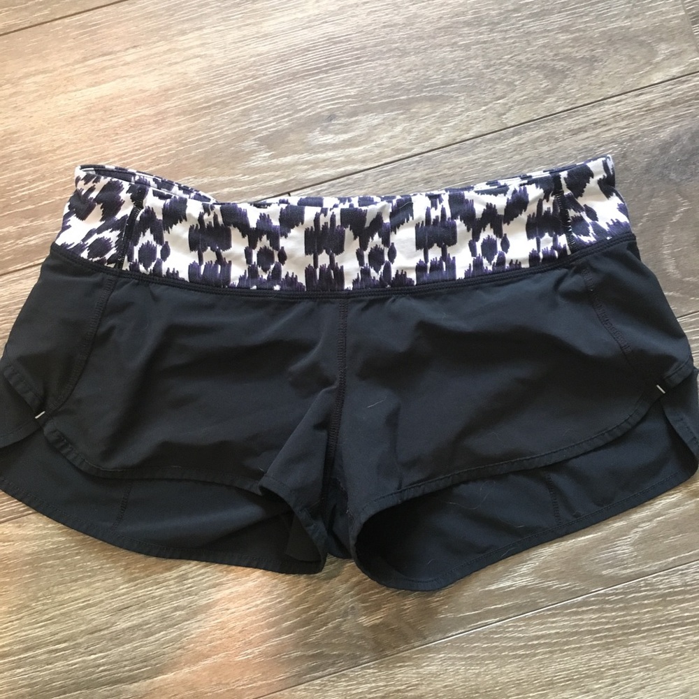 Speed shorts size 6